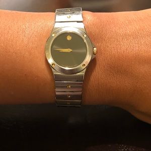 Movado Two-Tone Museum Watch